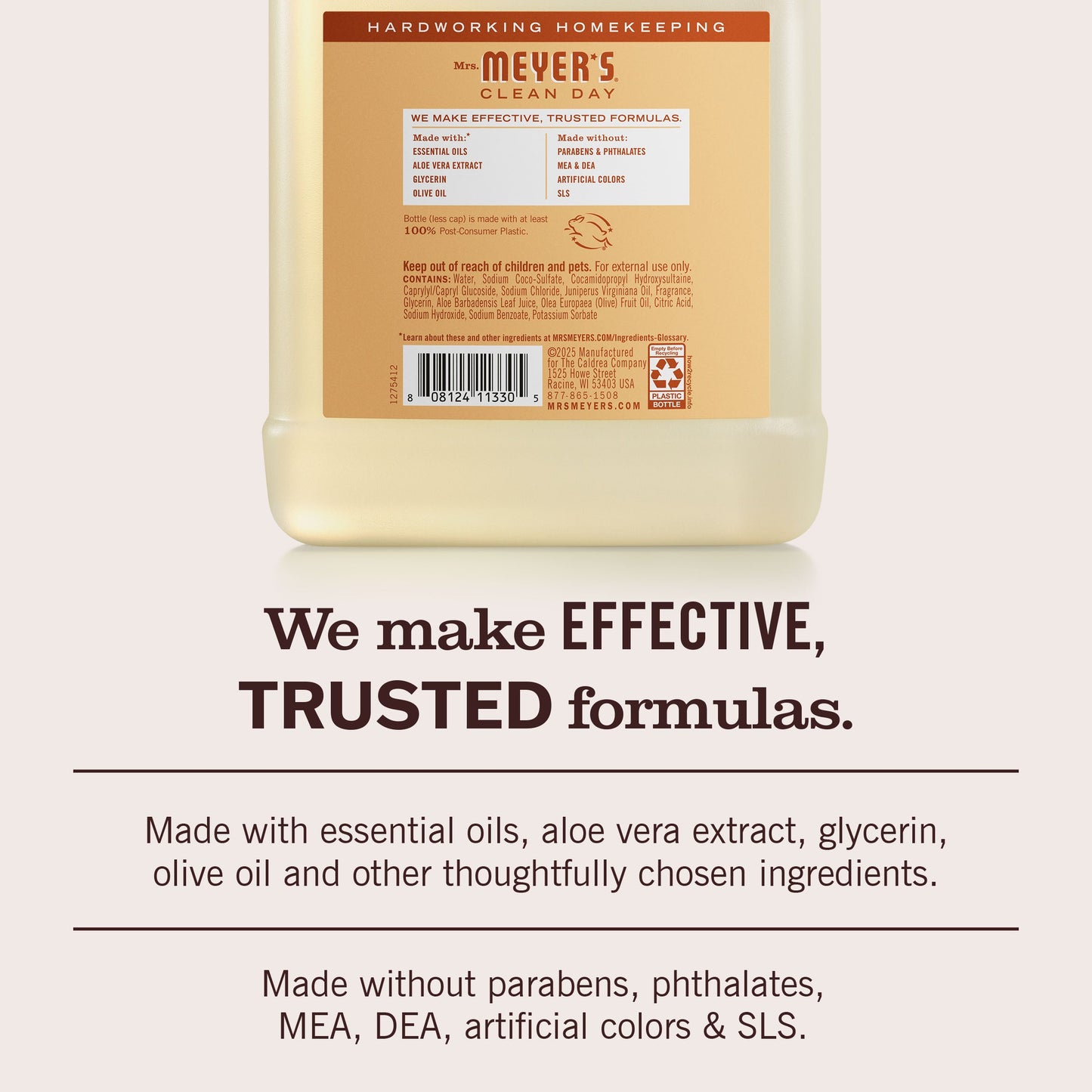 Mrs. Meyers Oat Blossom Liquid Hand Soap Refill - for Convenient Hand Care