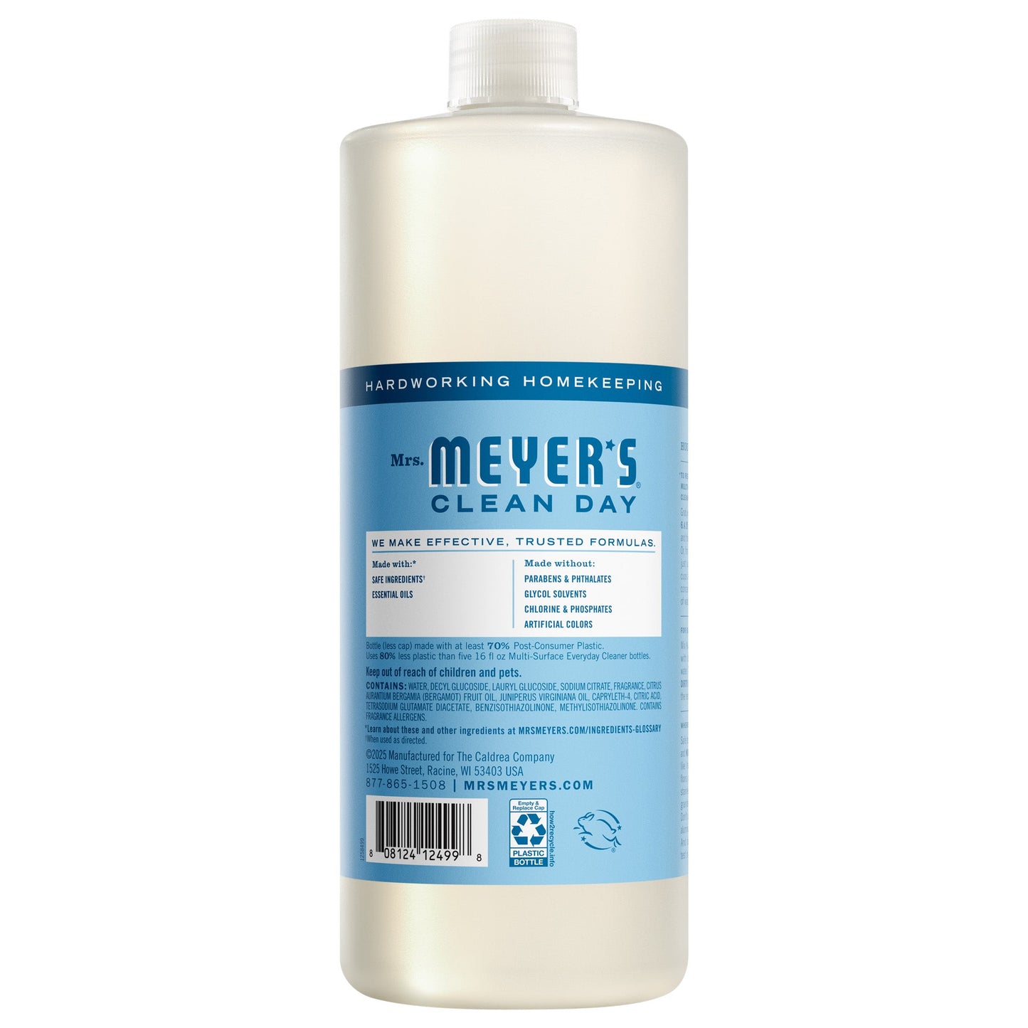 Rain Water Multi - Surface Concentrate - for Convenient Easy Refilling
