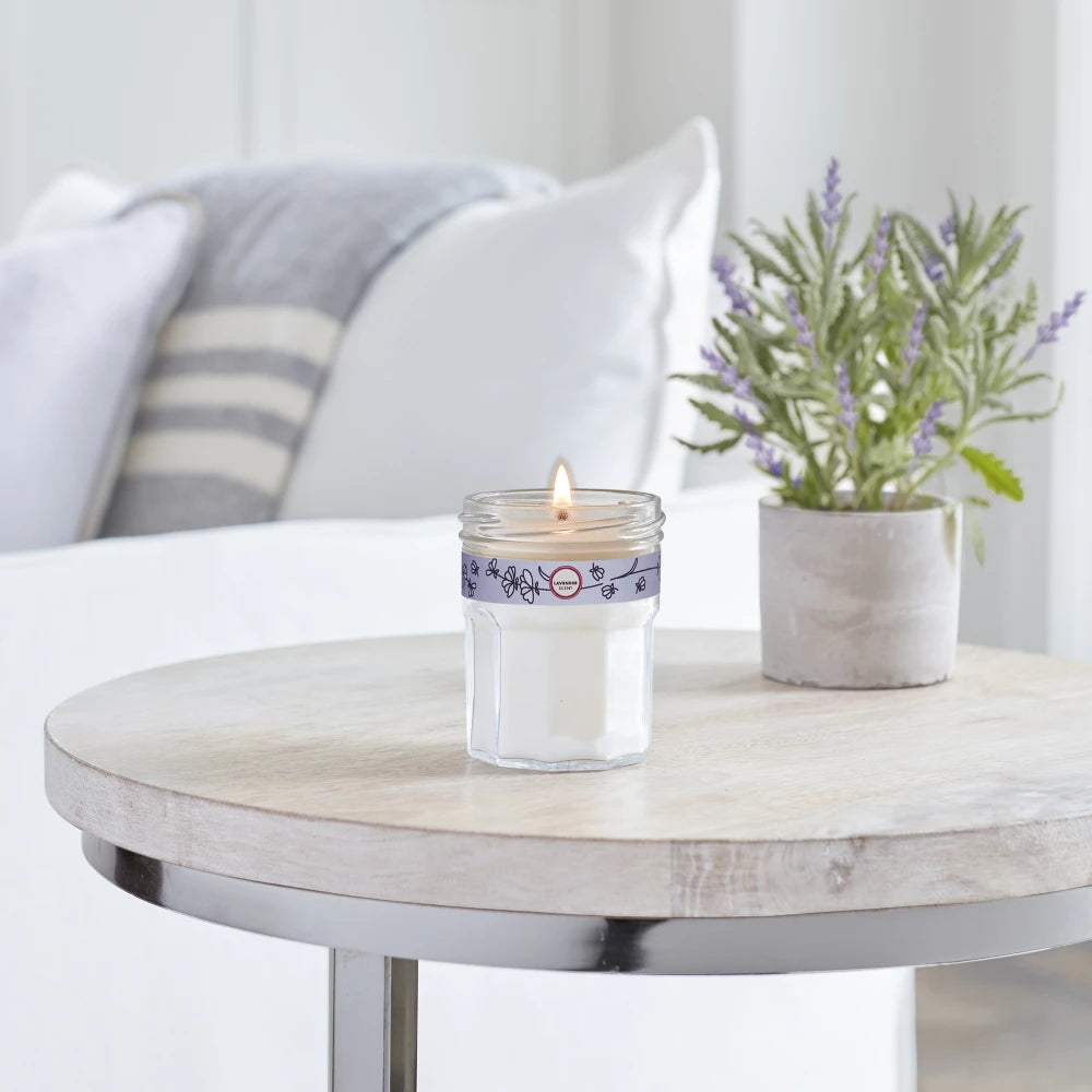 Large Lavender Scented Soy Candle Mrs. Meyers - for Convenient Home Fragrance