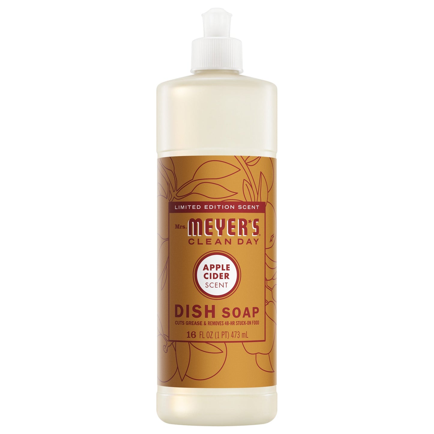 Mrs. Meyers Apple Cider Dish Soap - for Convenient Dishwashing