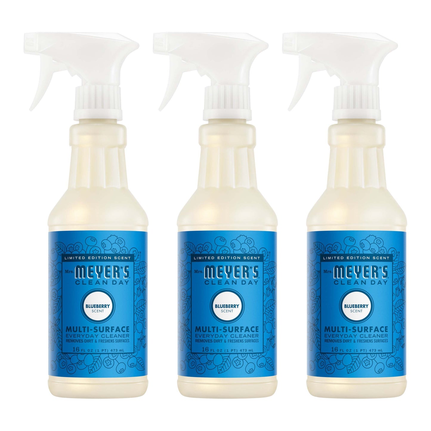 Blueberry Multi - Surface Everyday Cleaner 3 - count Bundle - for Convenient Coordinated Home Care