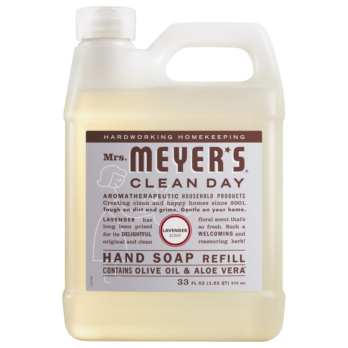Lavender Liquid Hand Soap Refill Mrs. Meyers - for Convenient Hand Care