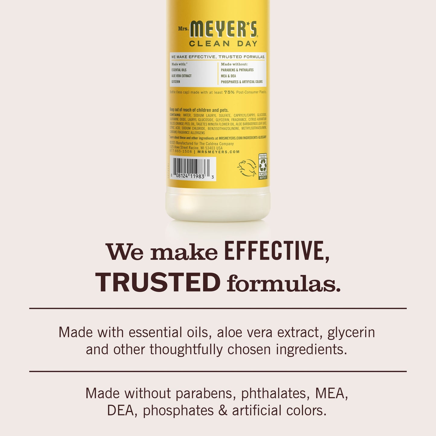 Mrs. Meyers Dandelion Dish Soap - for Convenient Dishwashing