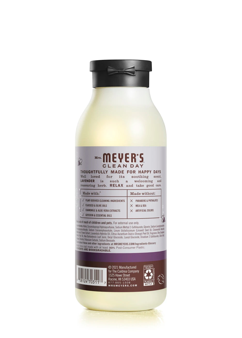 Mrs. Meyers Lavender Body Wash - for Convenient Body Care