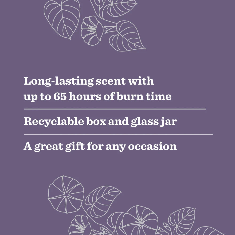 Mrs. Meyers Moonflower Garden Heirloom Candle - for Convenient Home Fragrance