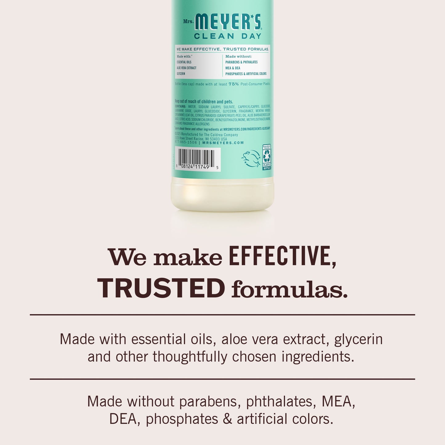 Mint Dish Soap Mrs. Meyers - for Convenient Dishwashing