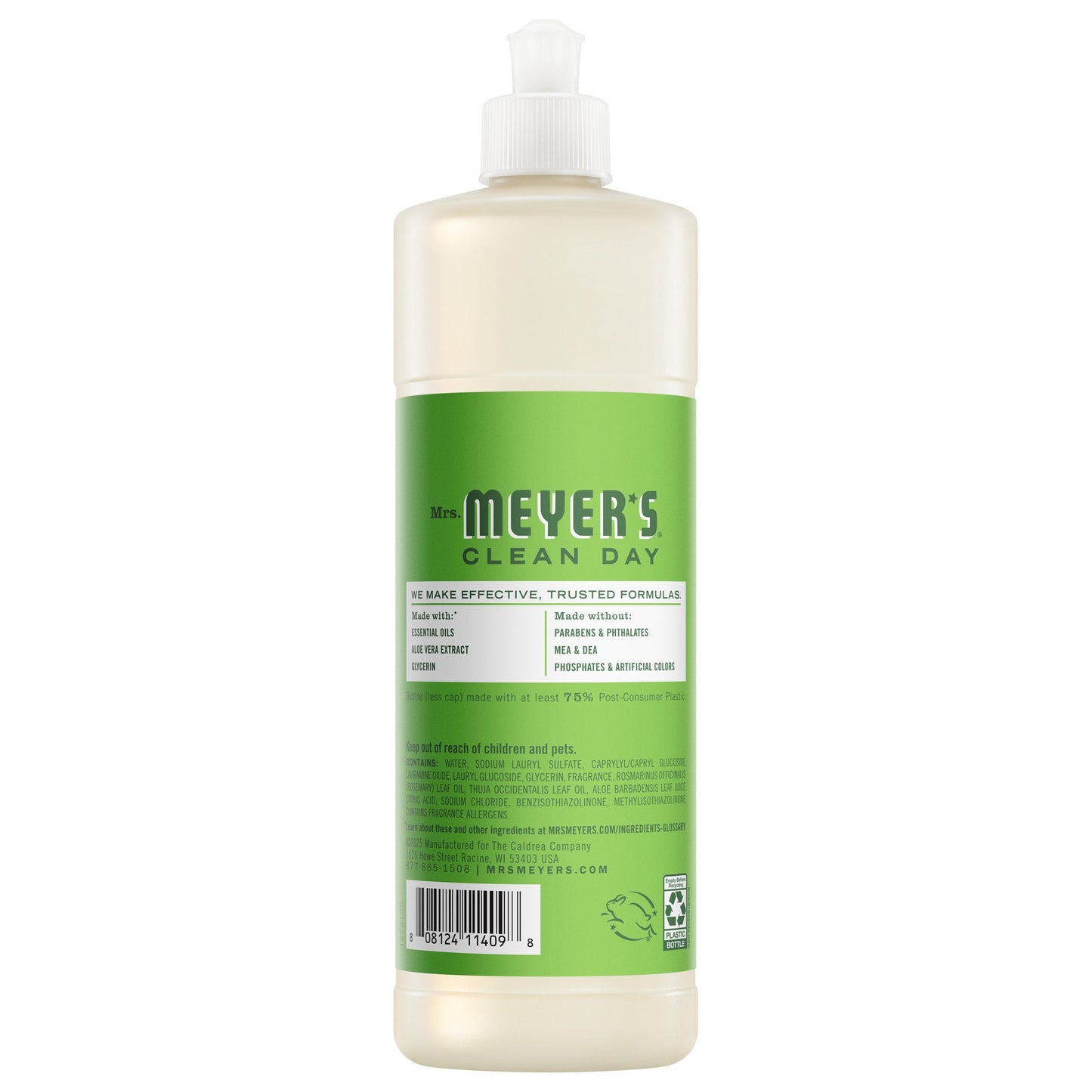 Fresh Cut Grass Liquid Dish Soap Mrs. Meyers - for Convenient Dishwashing