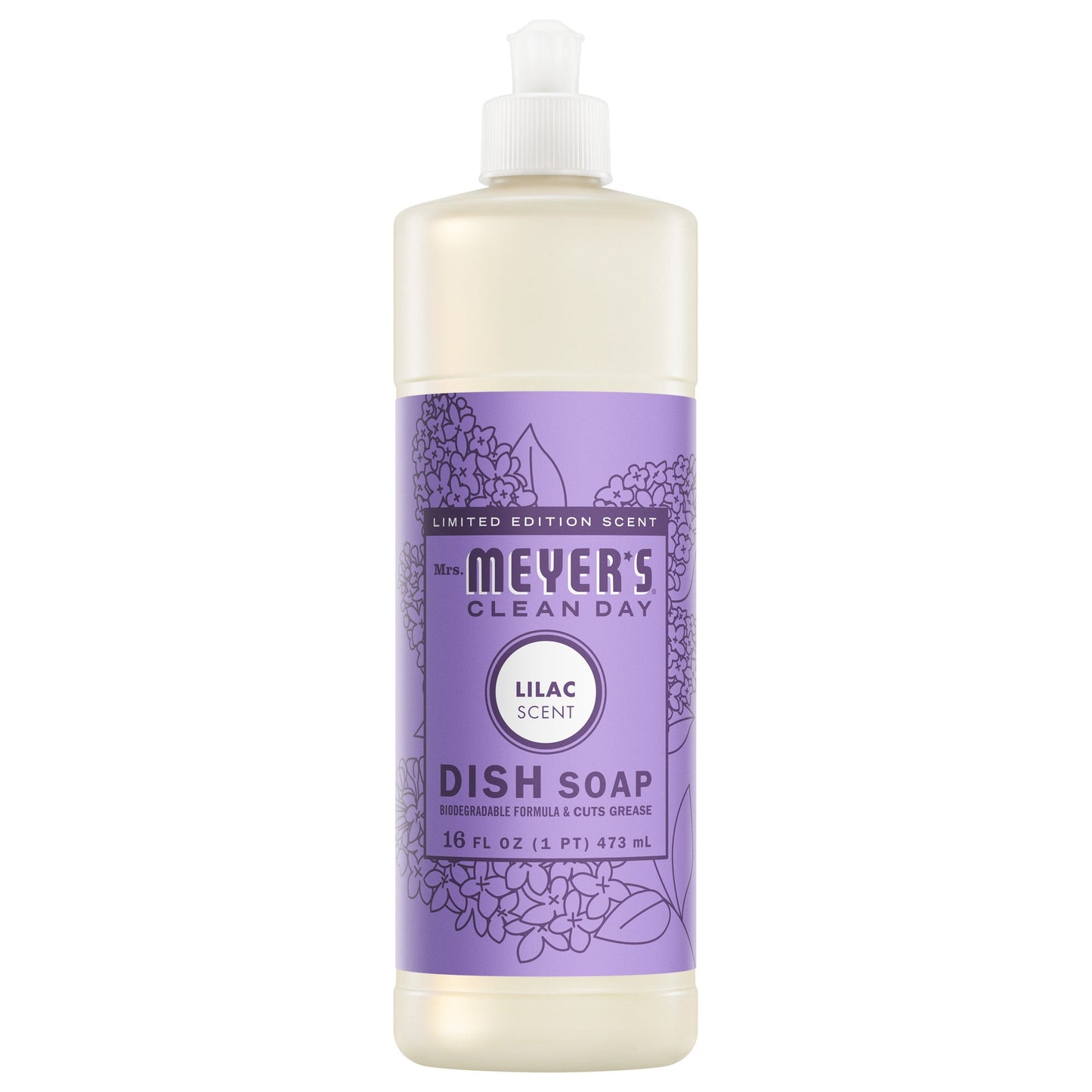 Lilac Dish Soap Mrs. Meyers - for Convenient Dishwashing