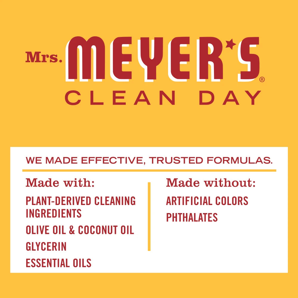 Mrs. Meyers Clementine Daily Bar Soap - for Convenient Body Care