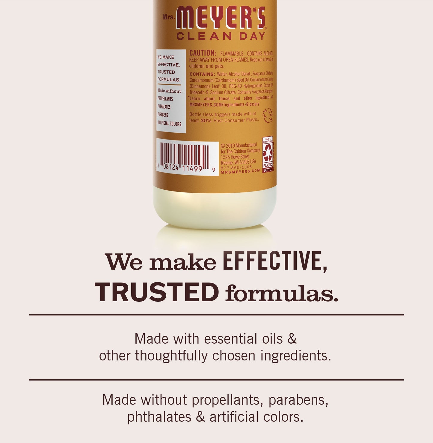 Mrs. Meyers Apple Cider Room Freshener - for Convenient Home Fragrance