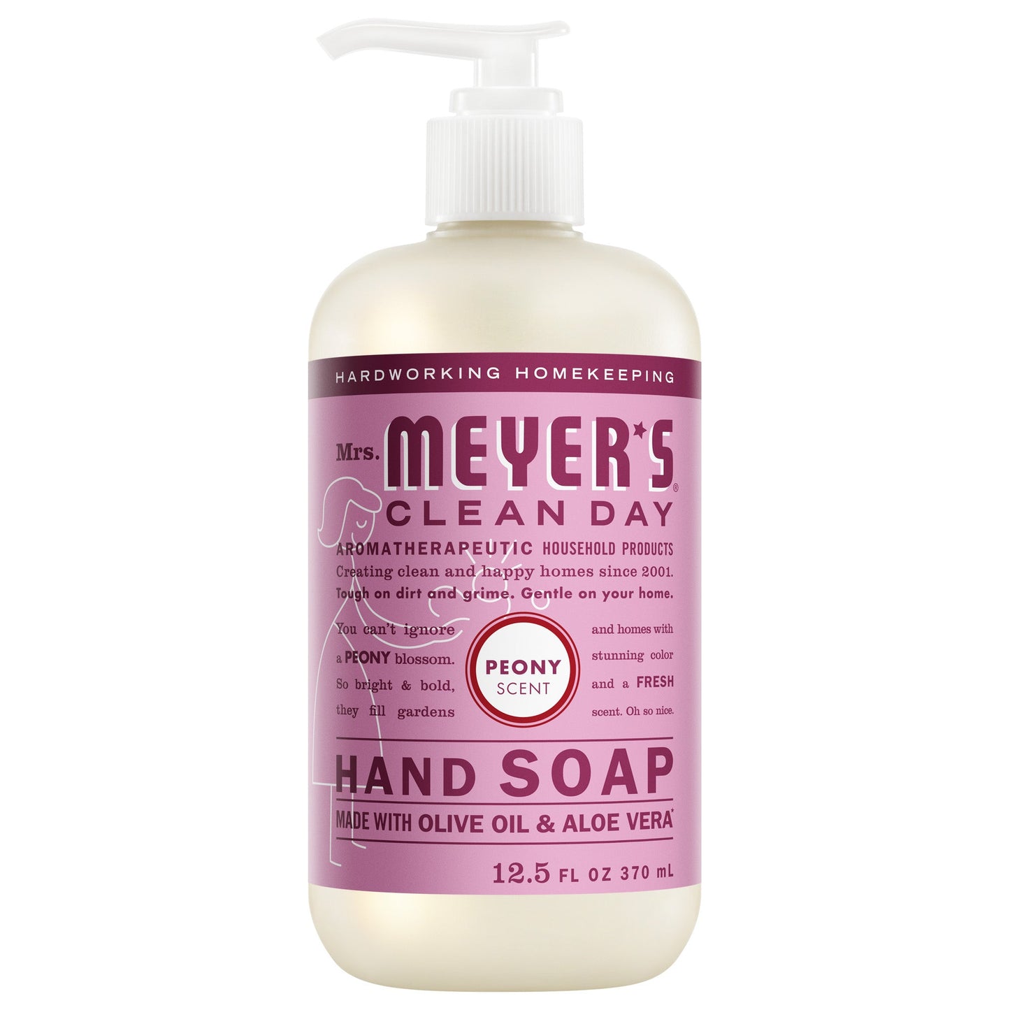 Peony Liquid Hand Soap and Refill Set - for Convenient Hand Care