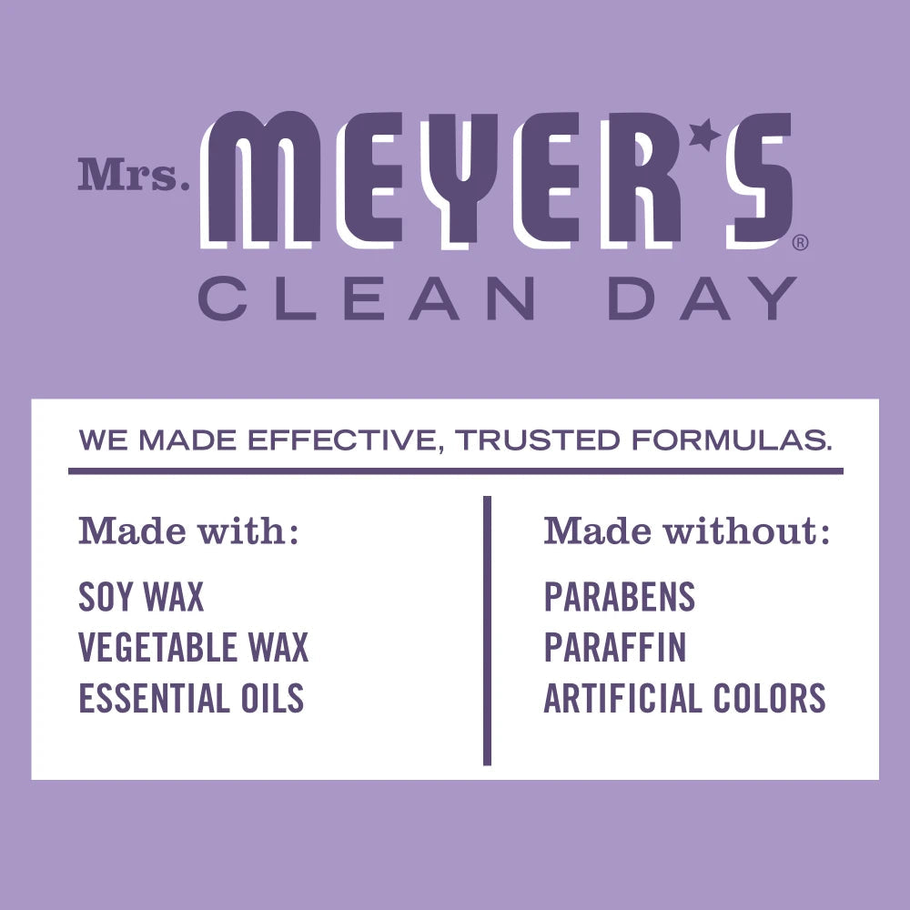 Lilac Tin Candle Mrs. Meyers - for Convenient Home Fragrance