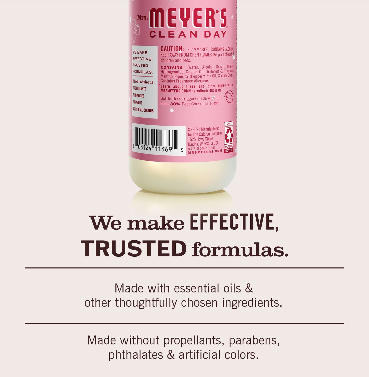 Mrs. Meyers Peppermint Room Freshener - for Convenient Home Fragrance