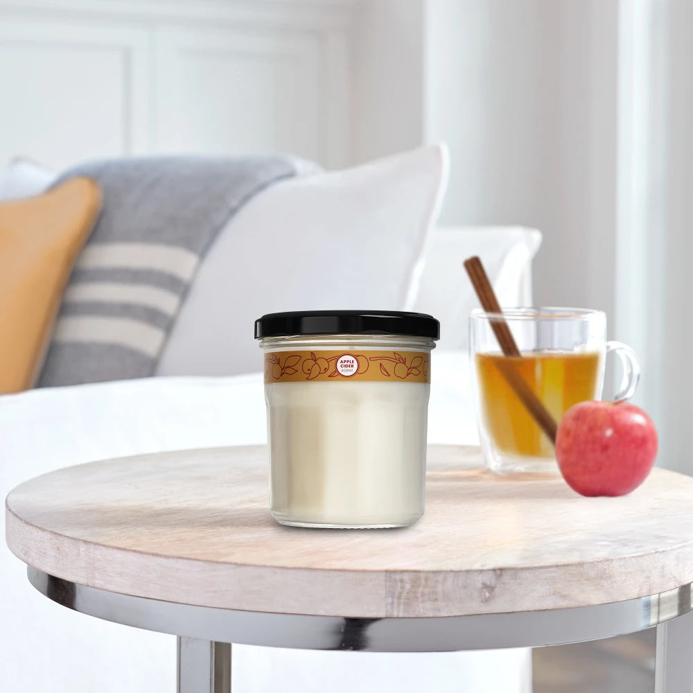 Mrs. Meyers Apple Cider Soy Candle Large - for Convenient Home Fragrance