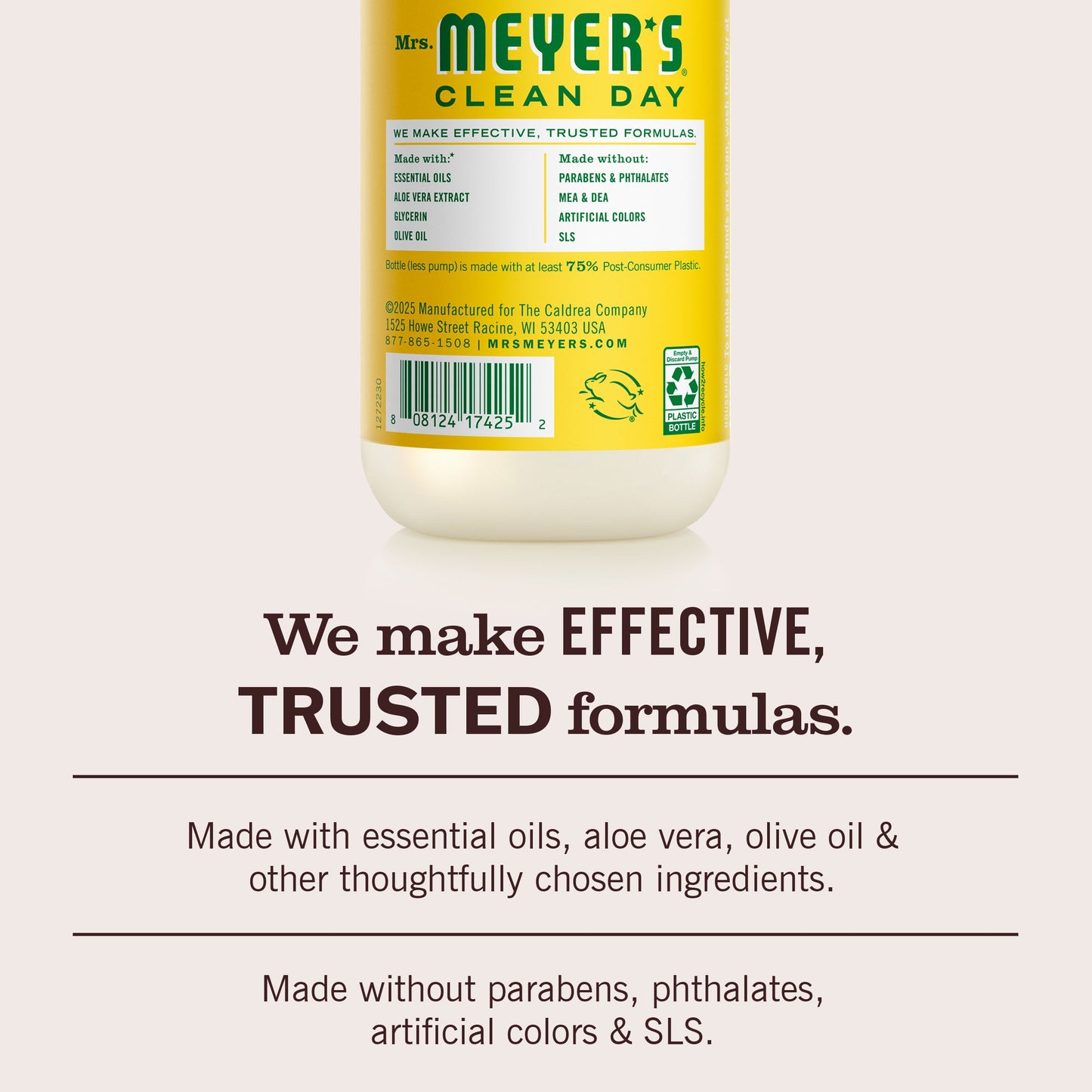 Mrs. Meyers Honeysuckle Liquid Hand Soap - for Convenient Hand Care