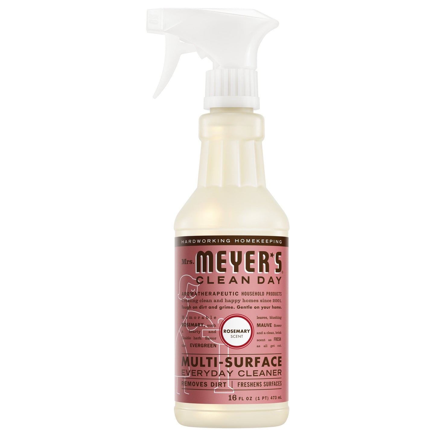 Mrs. Meyers Rosemary Multi - Surface Everyday Cleaner - for Convenient Home Cleaning