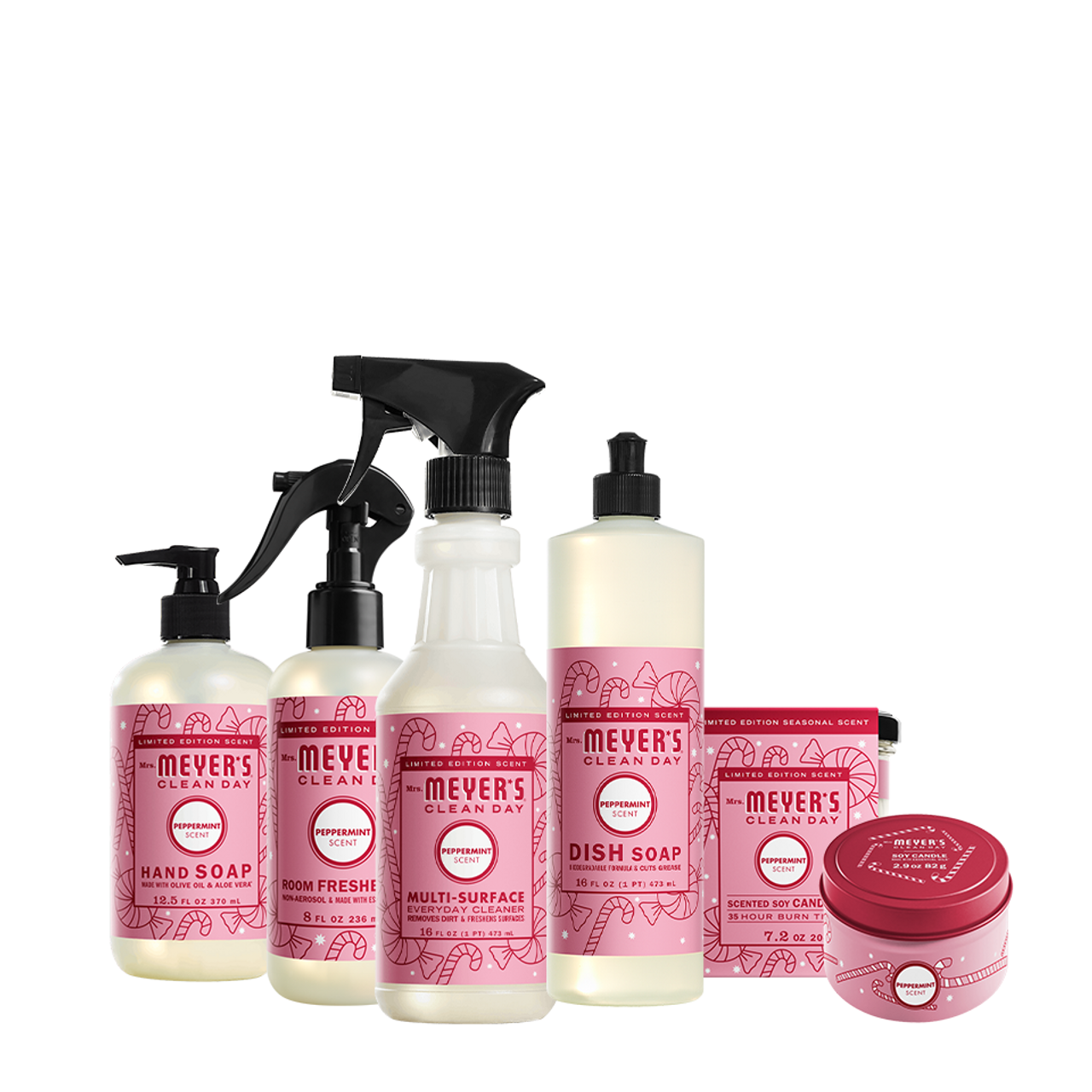Mrs. Meyers Peppermint Collection - for Convenient Hand Care