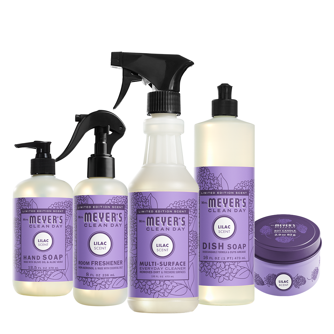 Mrs. Meyers Lilac Collection - for Convenient Hand Care