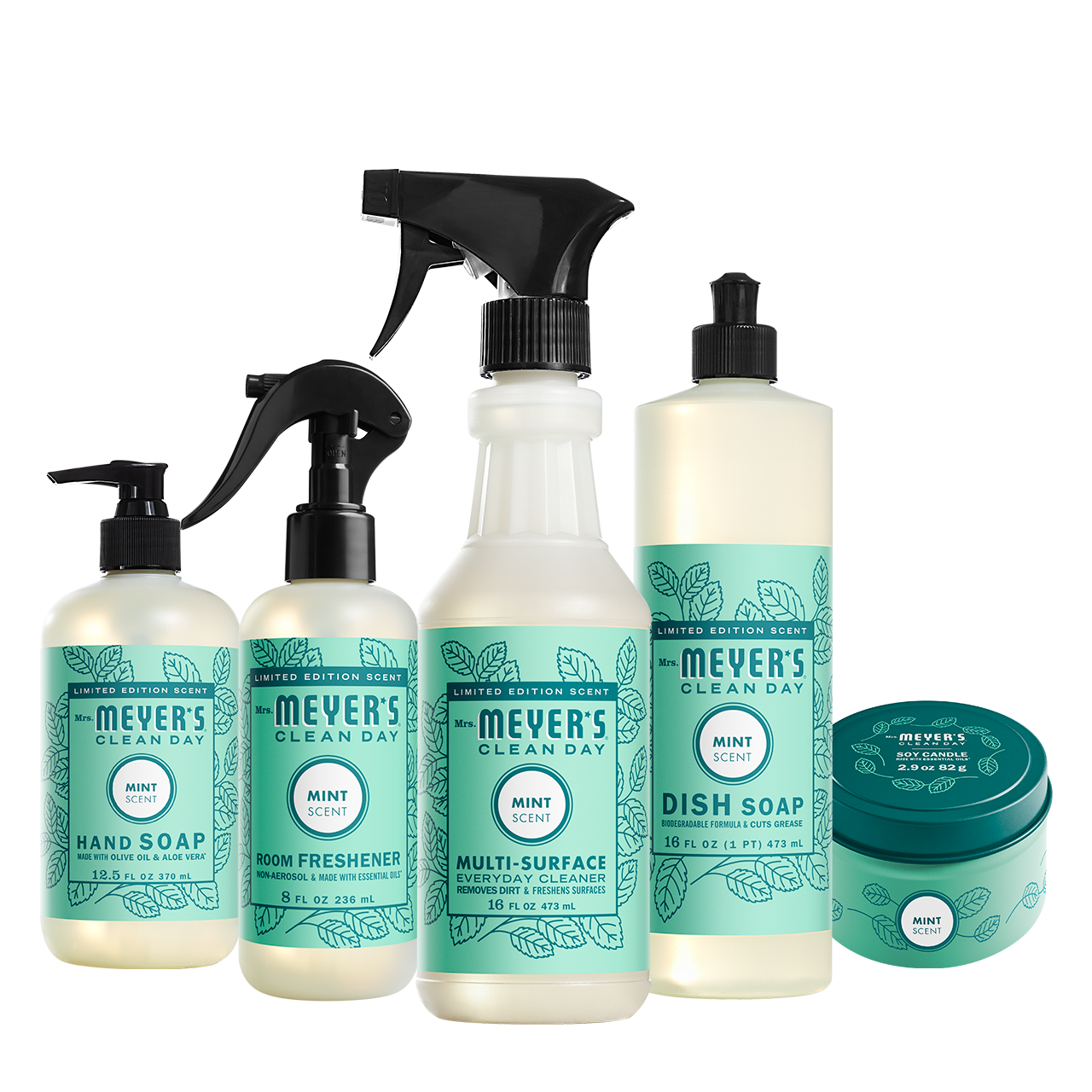 Mrs. Meyers Mint Collection - for Convenient Hand Care