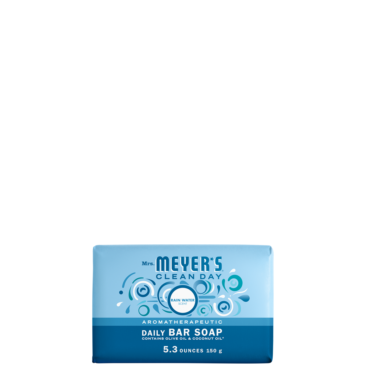 Mrs. Meyers Rain Water Daily Bar Soap - for Convenient Body Care