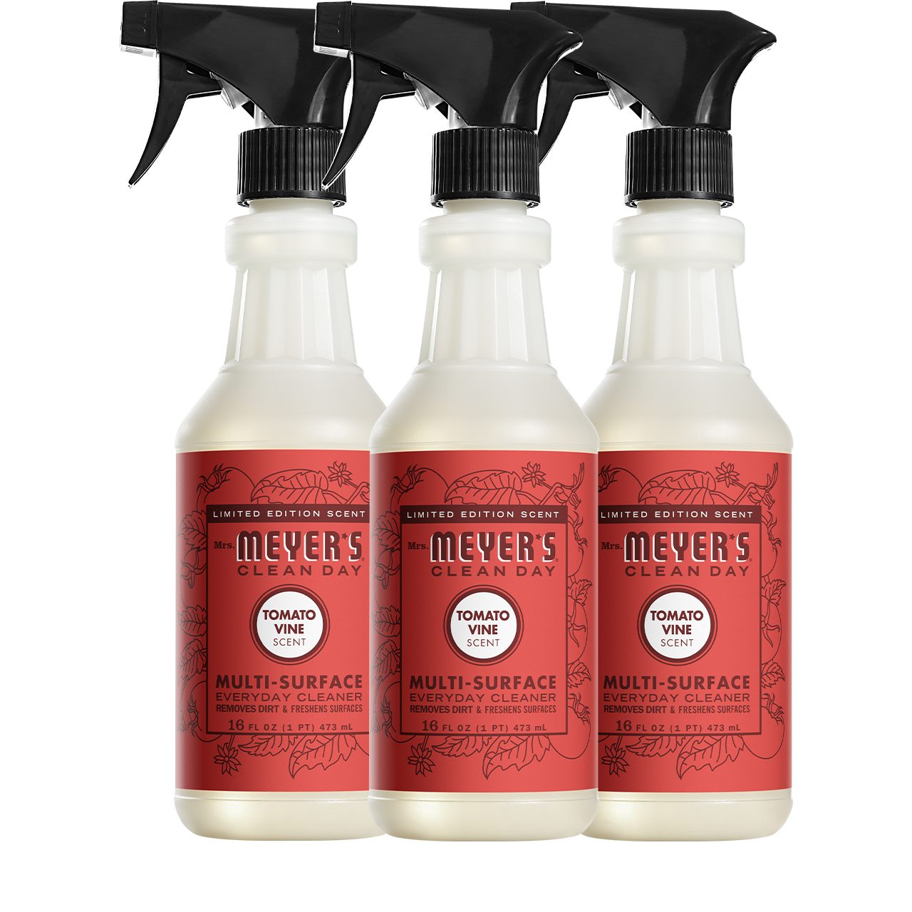 Tomato Vine Multi - Surface Everyday Cleaner 3 - count Bundle - for Convenient Coordinated Home Care
