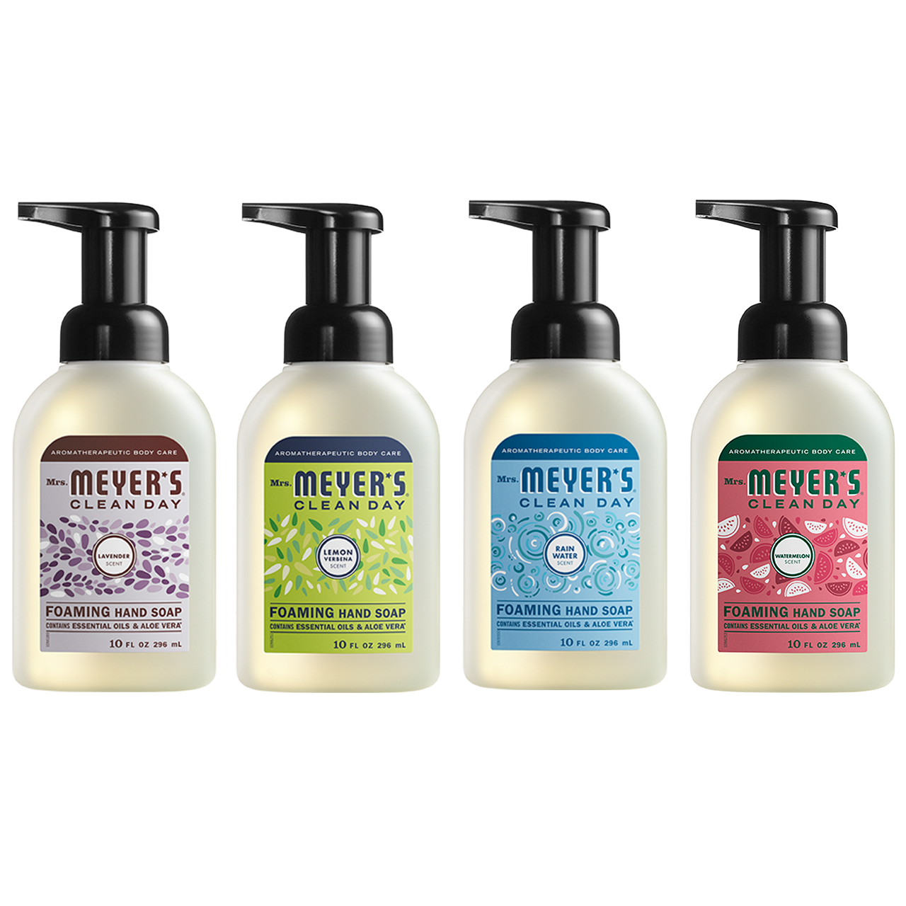 Mrs. Meyers Foaming Hand Soap Variety Pack - for Convenient Hand Care