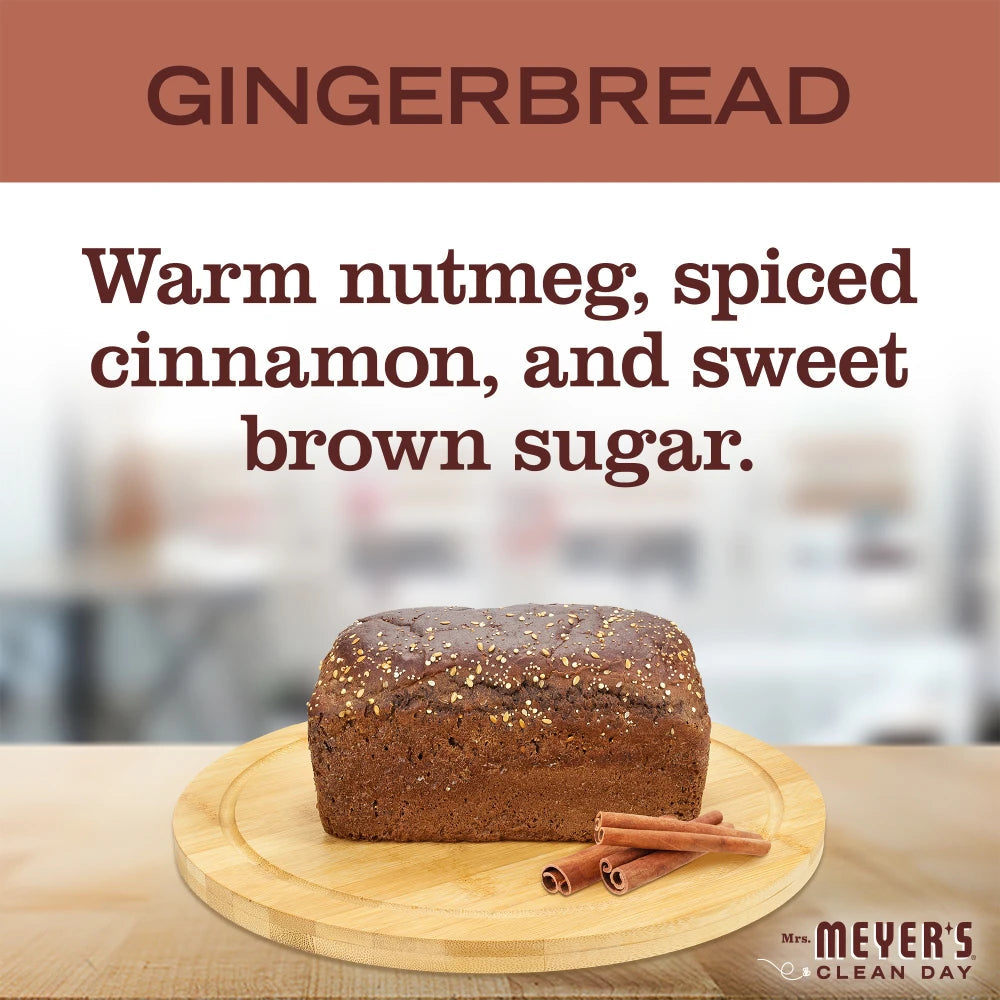 Mrs. Meyers Gingerbread Kitchen Basics Set - for Convenient Hand Care