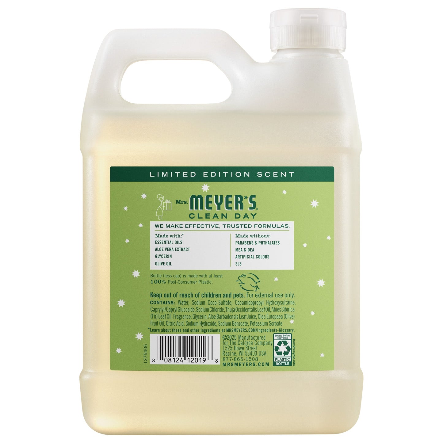 Mrs. Meyers Iowa Pine Liquid Hand Soap Refill - for Convenient Hand Care