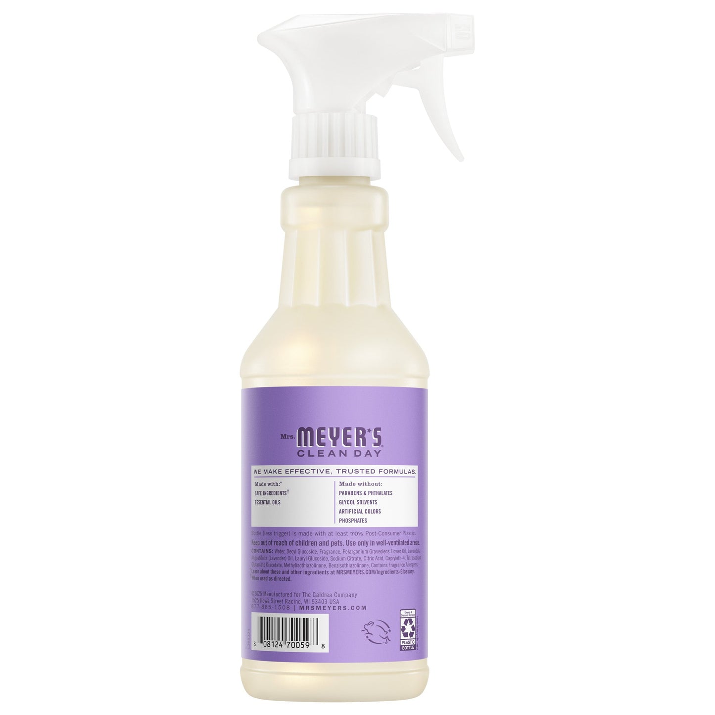 Mrs. Meyers Lilac Multi - Surface Everyday Cleaner 3 - count Bundle - for Convenient Coordinated Home Care
