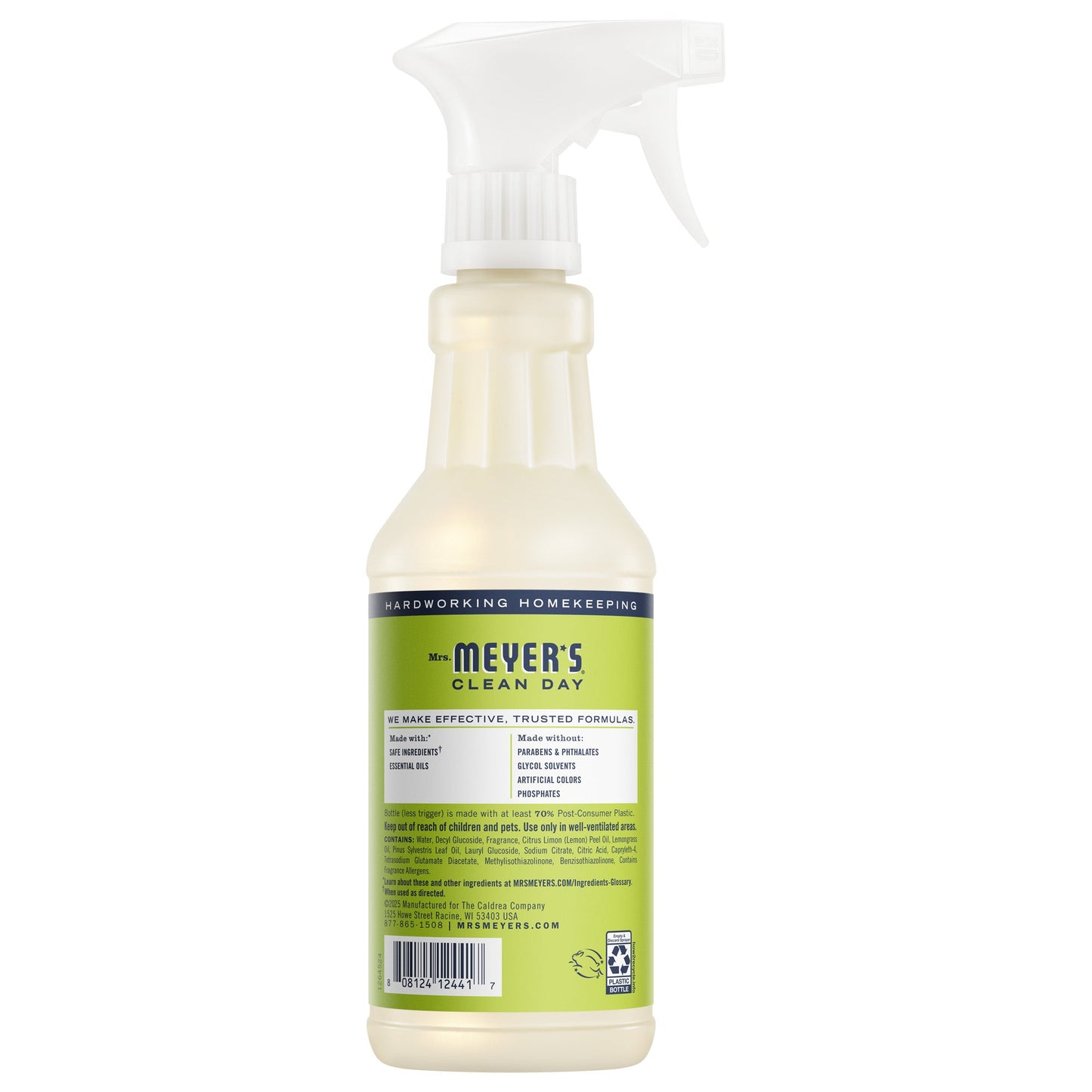 Mrs. Meyers Lemon Verbena Multi - Surface Everyday Cleaner - for Convenient Home Cleaning