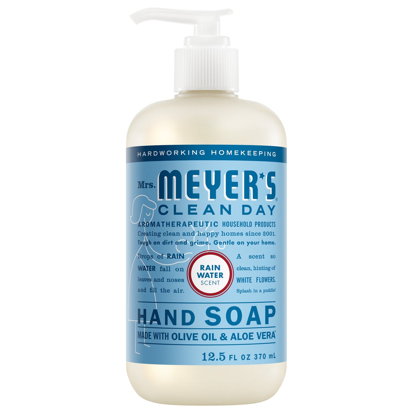 Mrs. Meyers Rain Water Liquid Hand Soap - for Convenient Hand Care