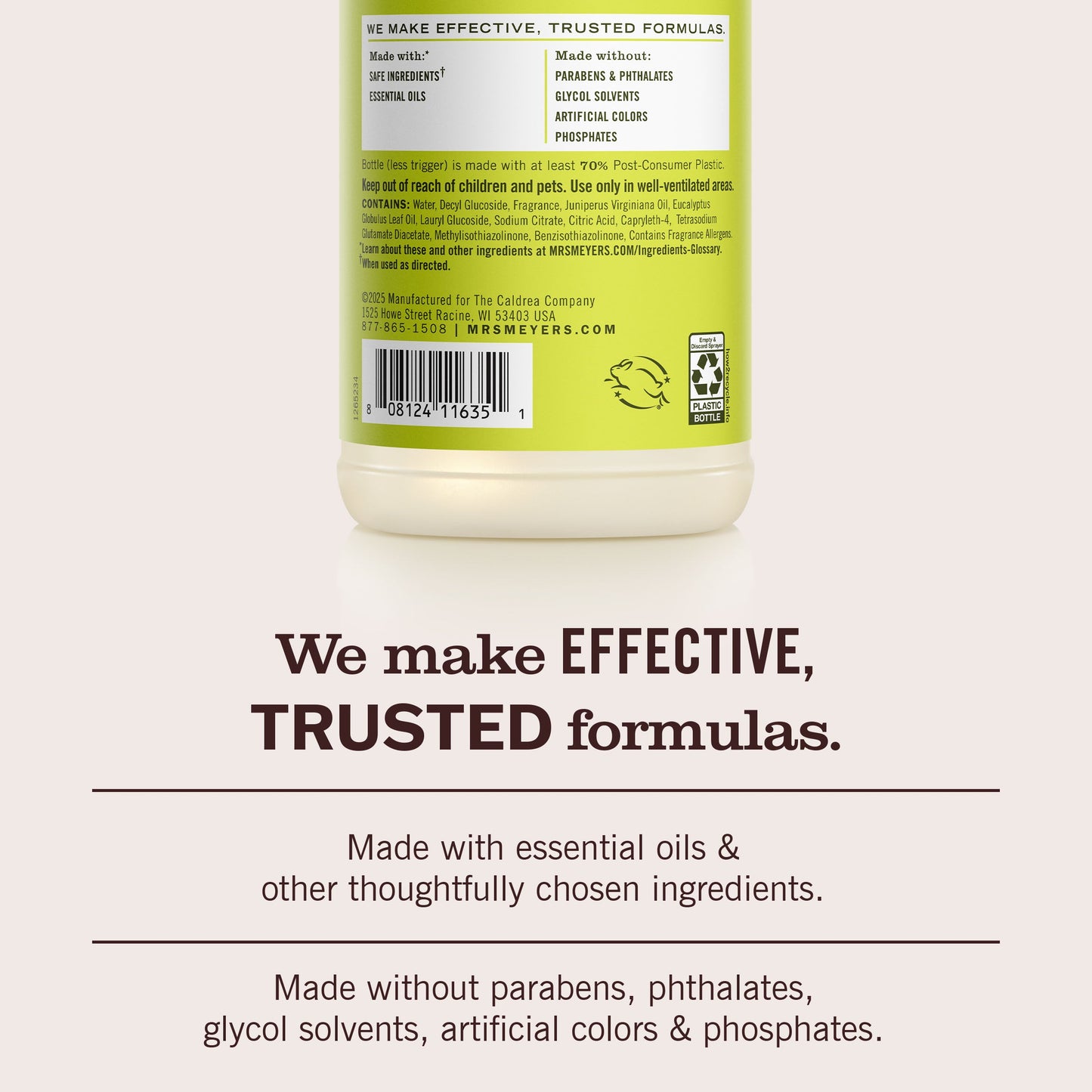 Pear Tree Multi - Surface Everyday Cleaner Mrs. Meyers - for Convenient Home Cleaning