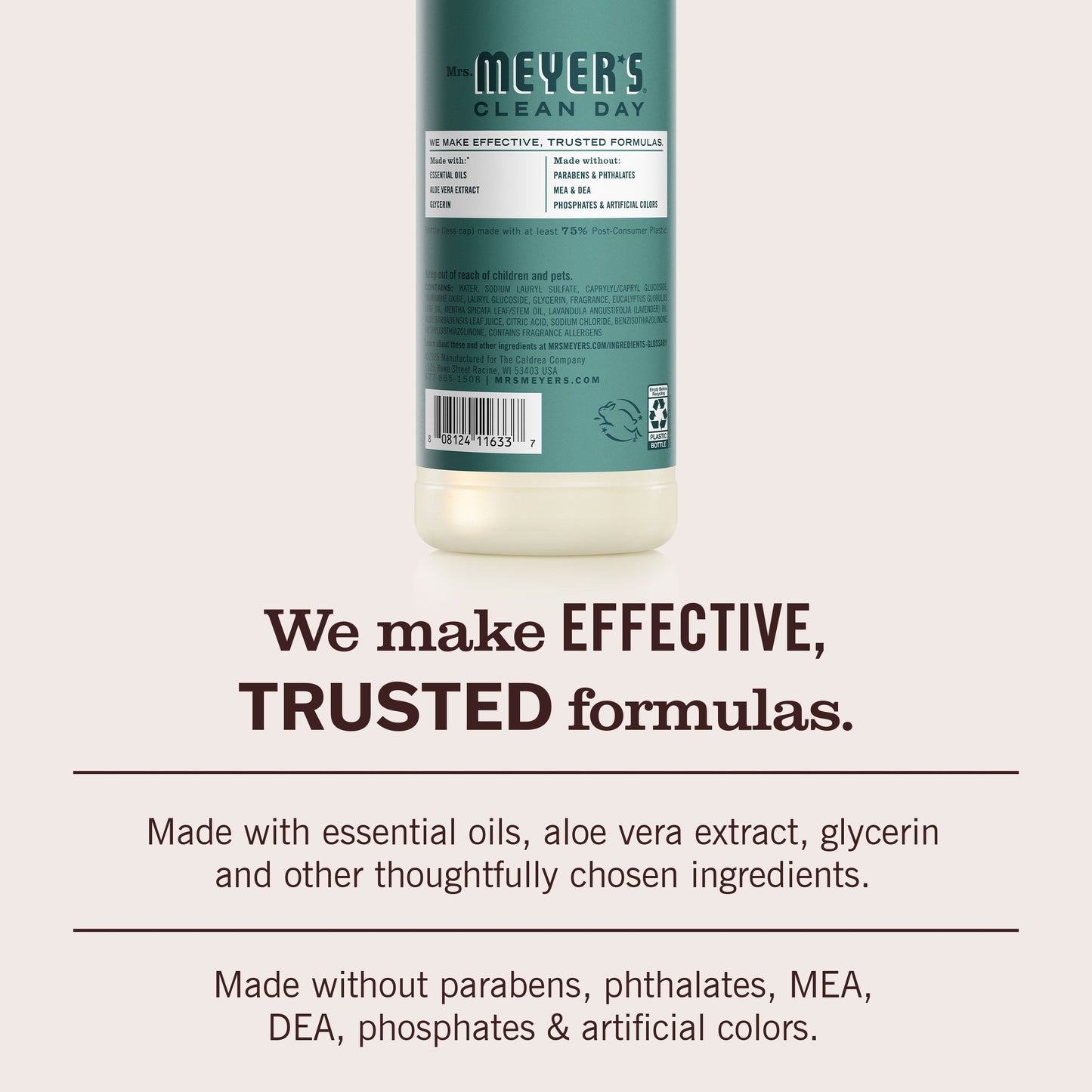 Mrs. Meyers Eucalyptus Dish Soap - for Convenient Dishwashing