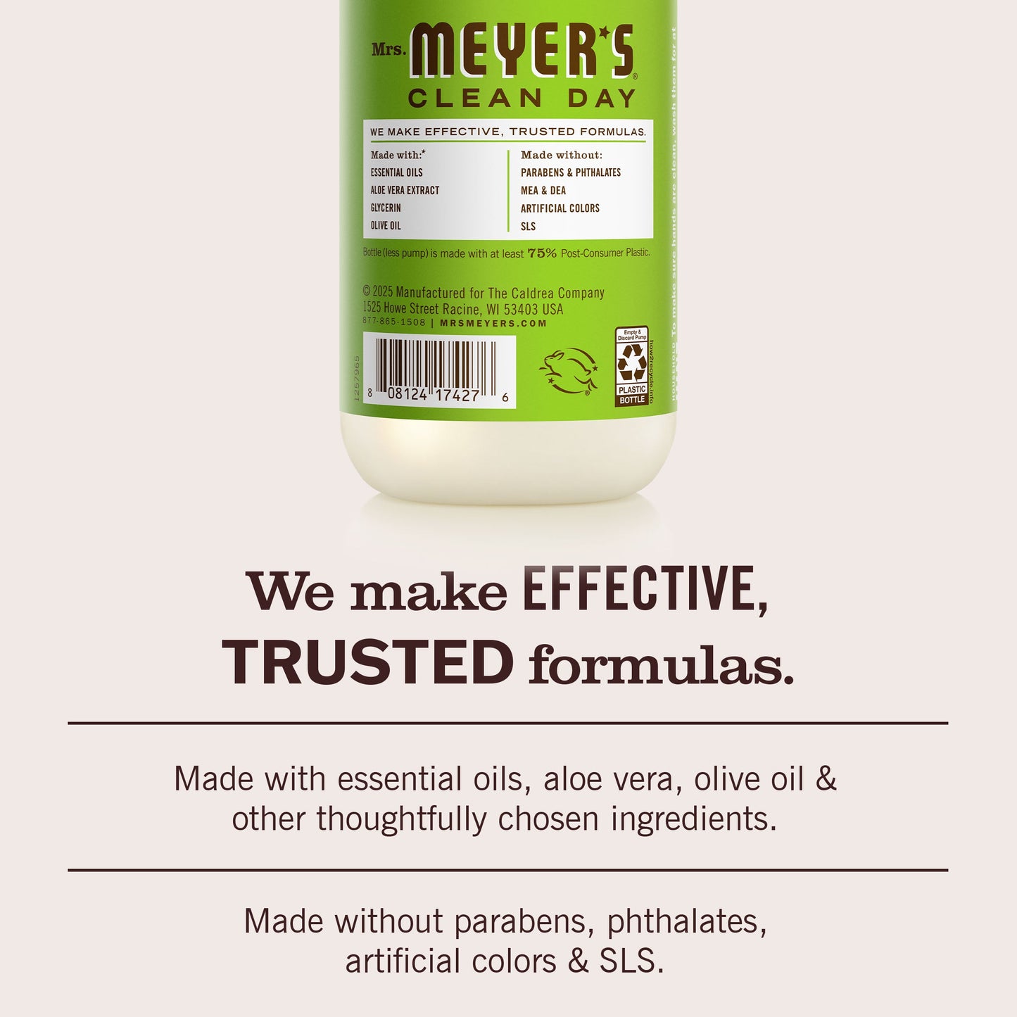 Mrs. Meyers Apple Liquid Hand Soap - for Convenient Hand Care