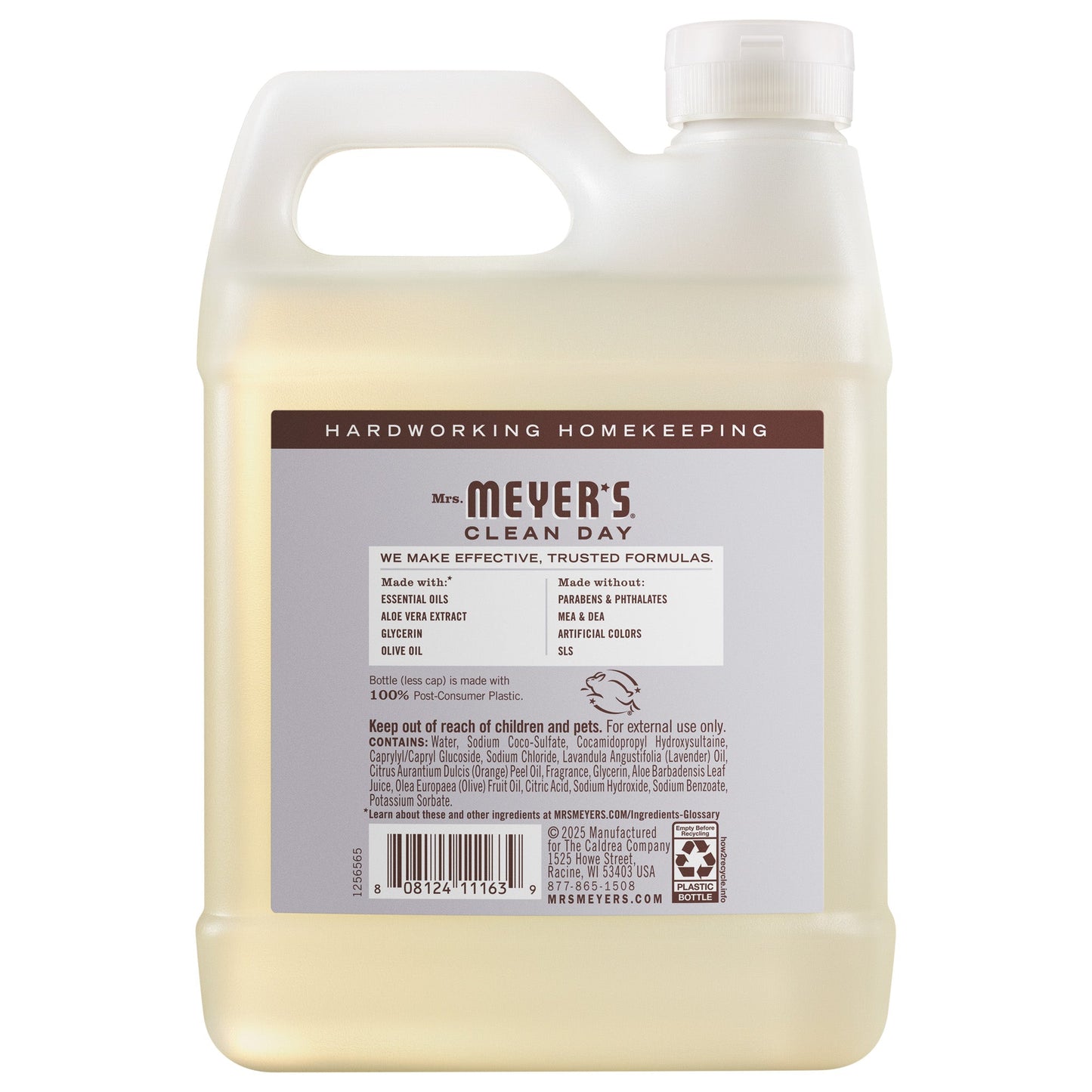 Lavender Liquid Hand Soap Refill Mrs. Meyers - for Convenient Hand Care