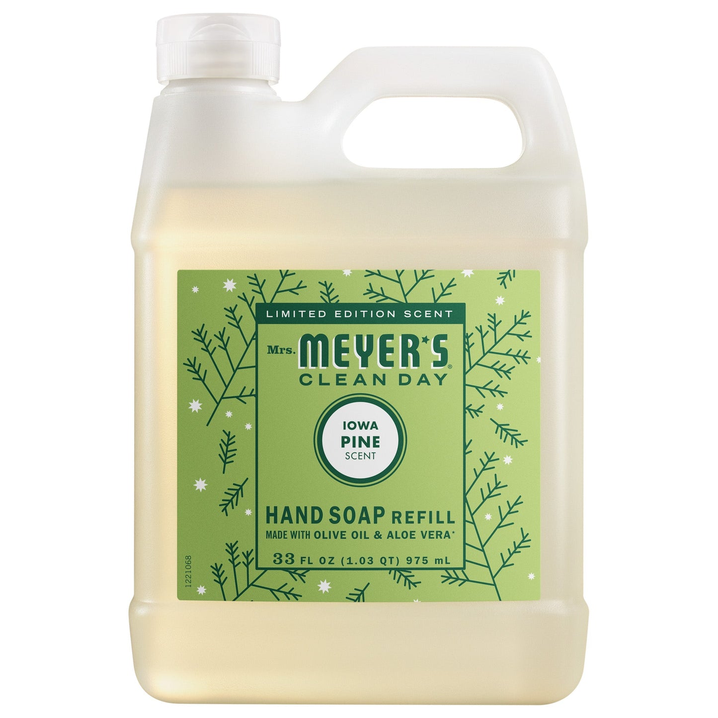 Mrs. Meyers Iowa Pine Liquid Hand Soap Refill - for Convenient Hand Care