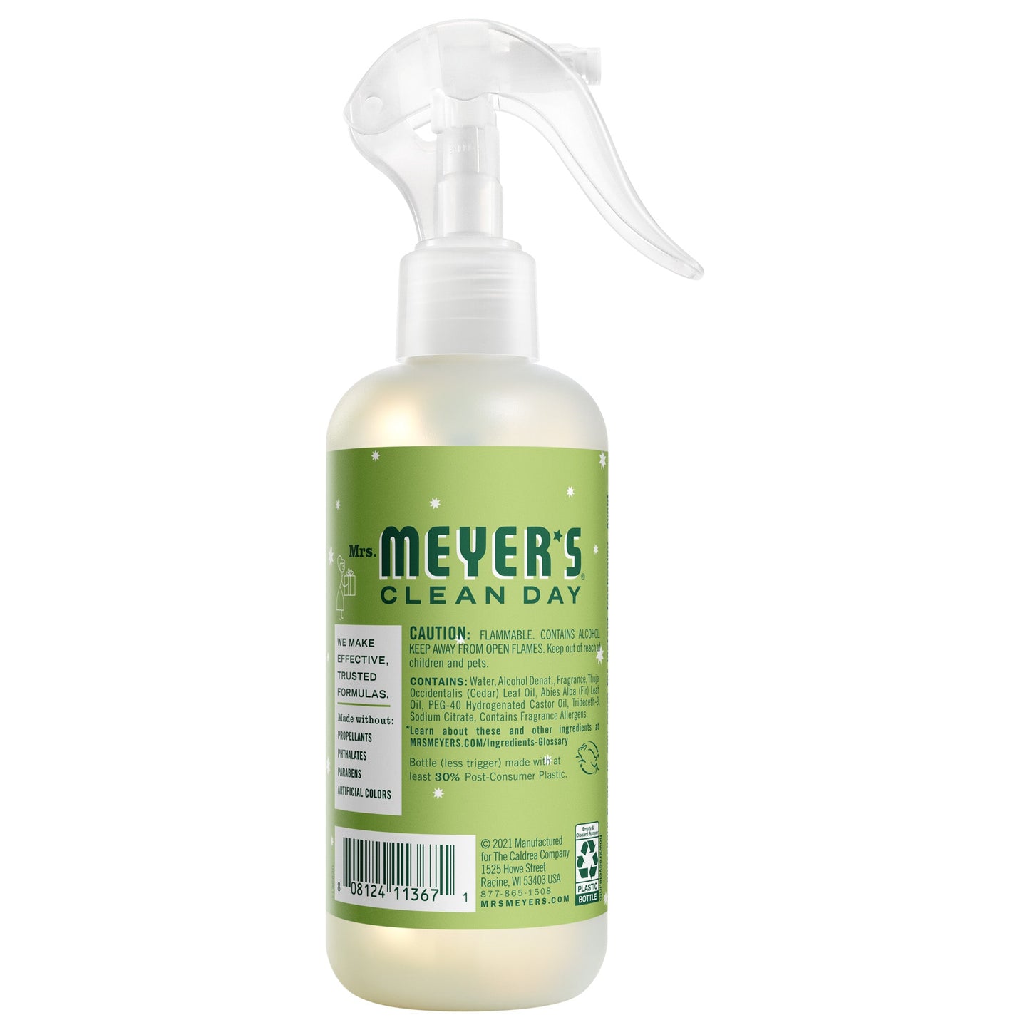 Mrs. Meyers Iowa Pine Room Freshener - for Convenient Home Fragrance