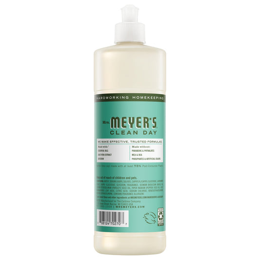 Basil Dish Soap Mrs. Meyers - for Convenient Dishwashing