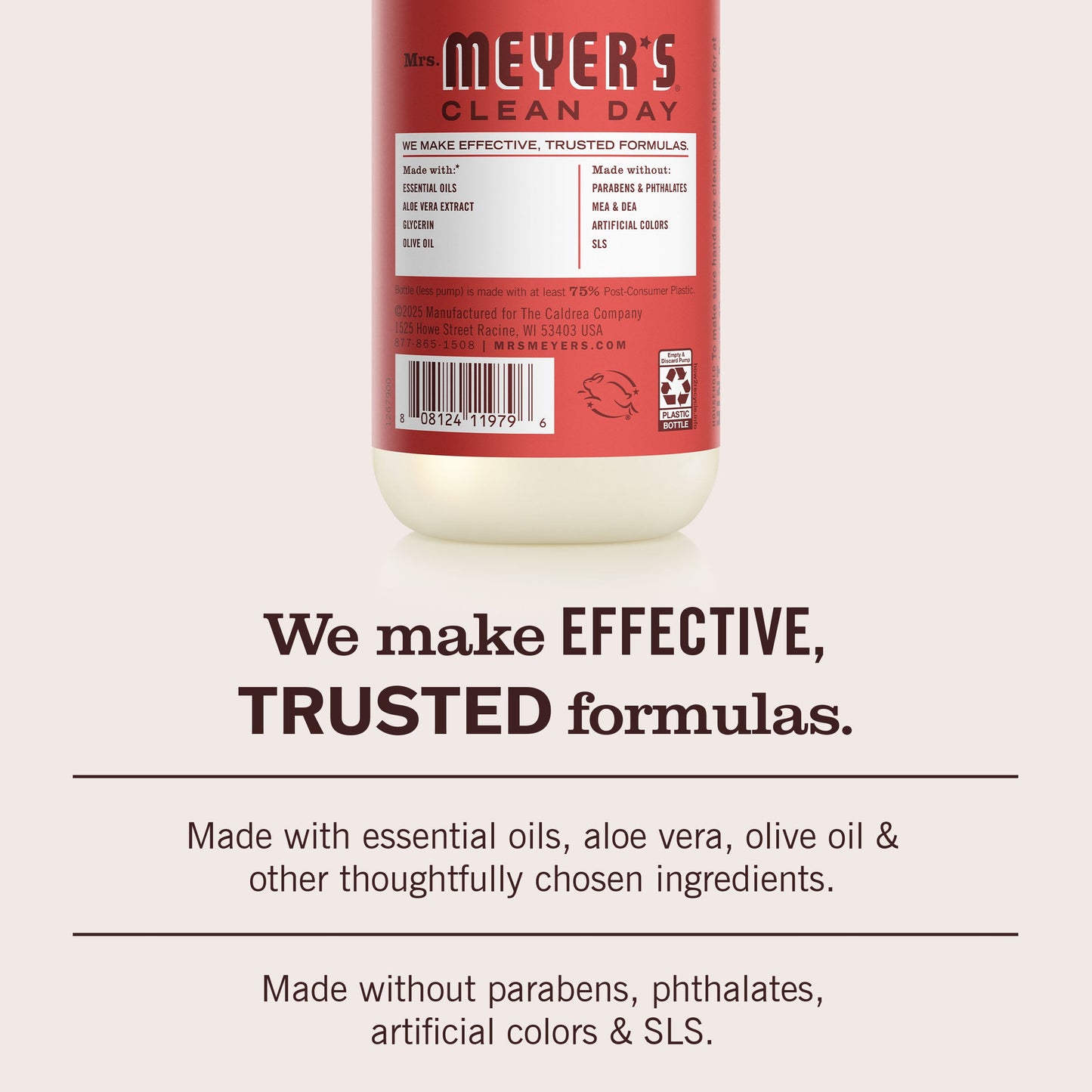 Mrs. Meyers Tomato Vine Dish Soap - Hand Care - for Convenient Hand Care