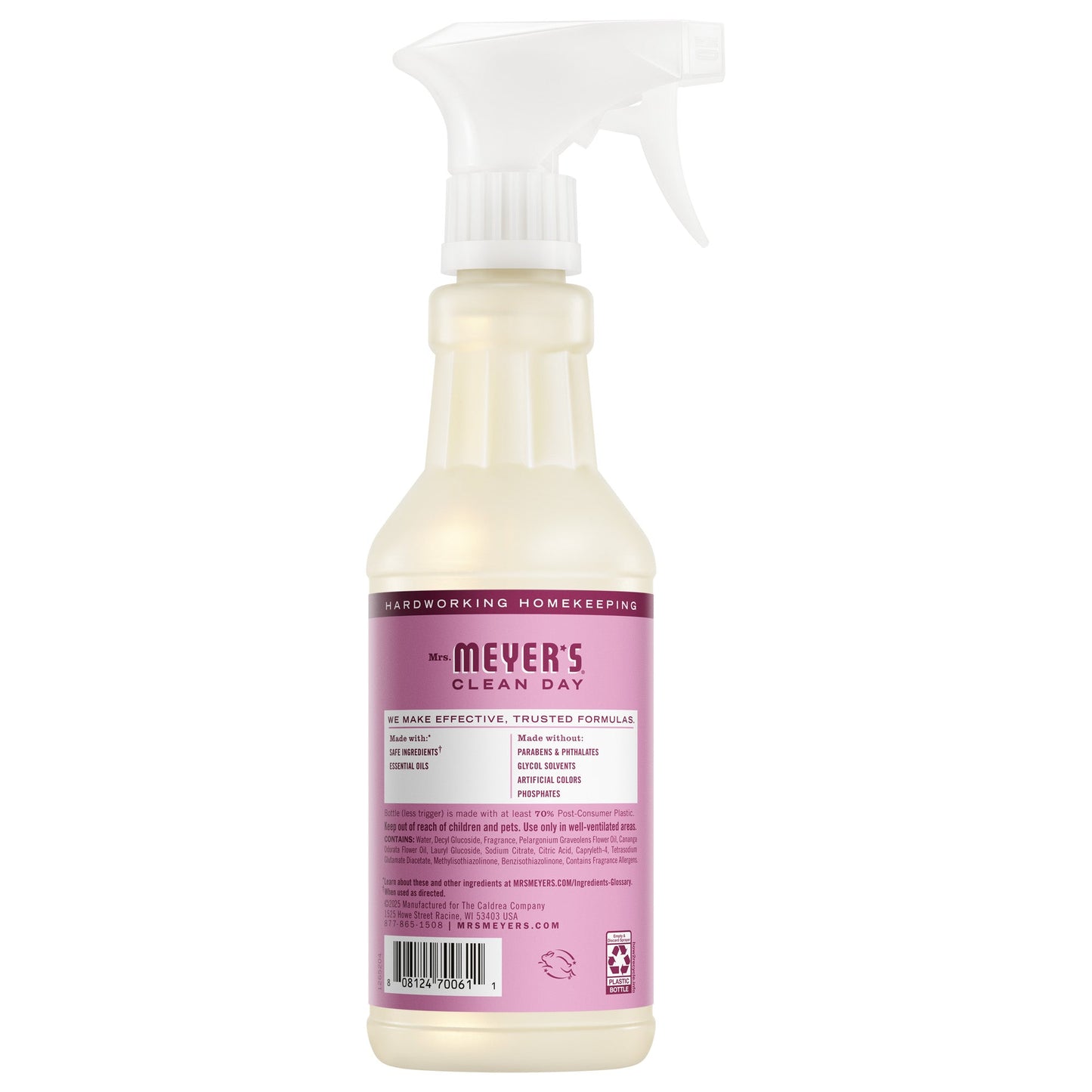 Mrs. Meyers Peony Multi - Surface Everyday Cleaner - for Convenient Home Cleaning