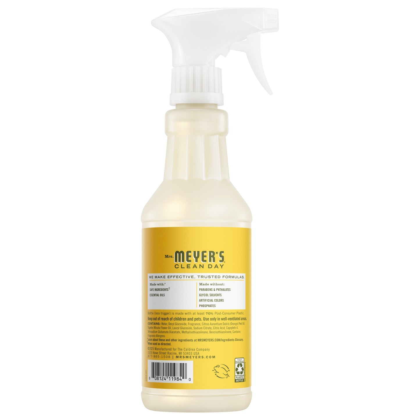 Mrs. Meyers Dandelion Multi - Surface Everyday Cleaner - for Convenient Home Cleaning