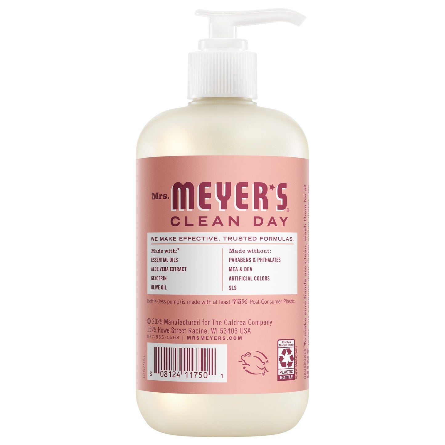 Mrs. Meyers Rose Liquid Hand Soap - for Convenient Hand Care
