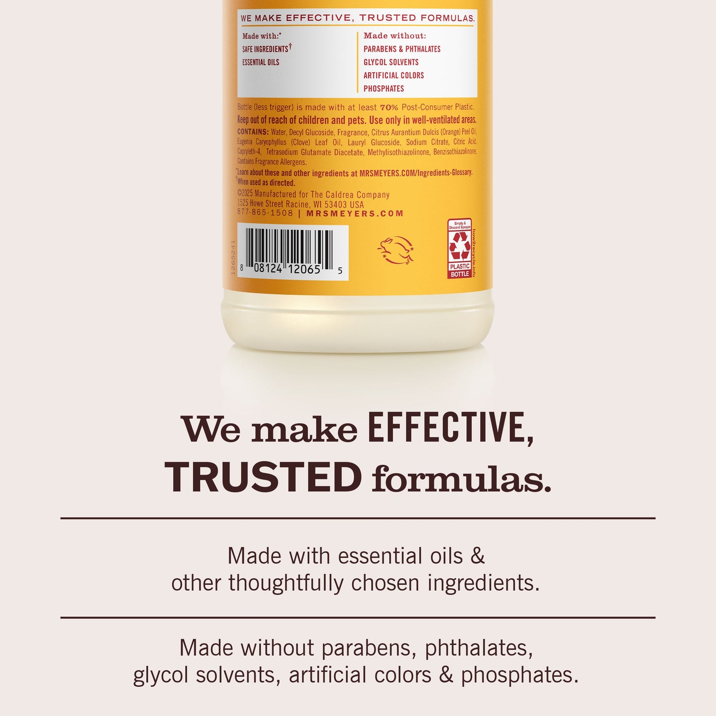 Clementine Multi - Surface Everyday Cleaner - for Convenient Home Cleaning