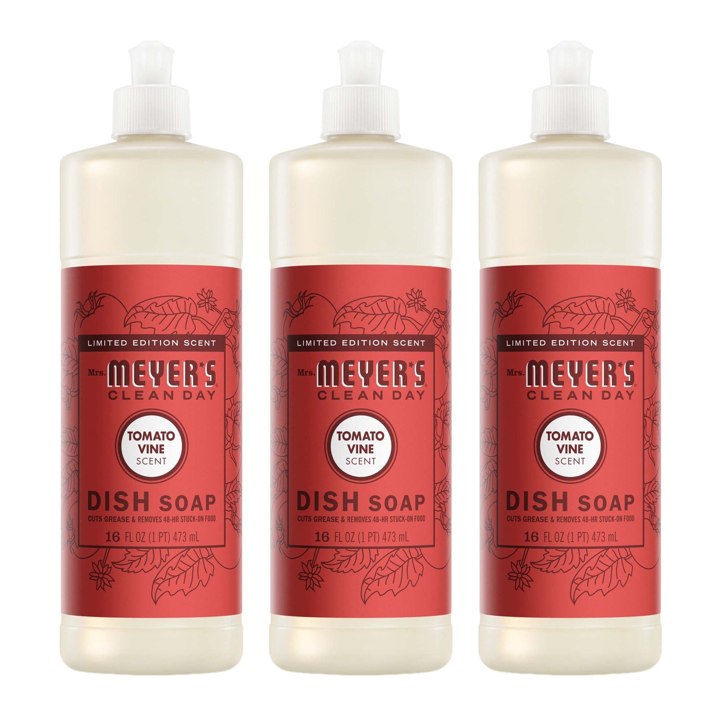 mrs meyers tomato vine dishsoap three count bundle - for Convenient Dishwashing