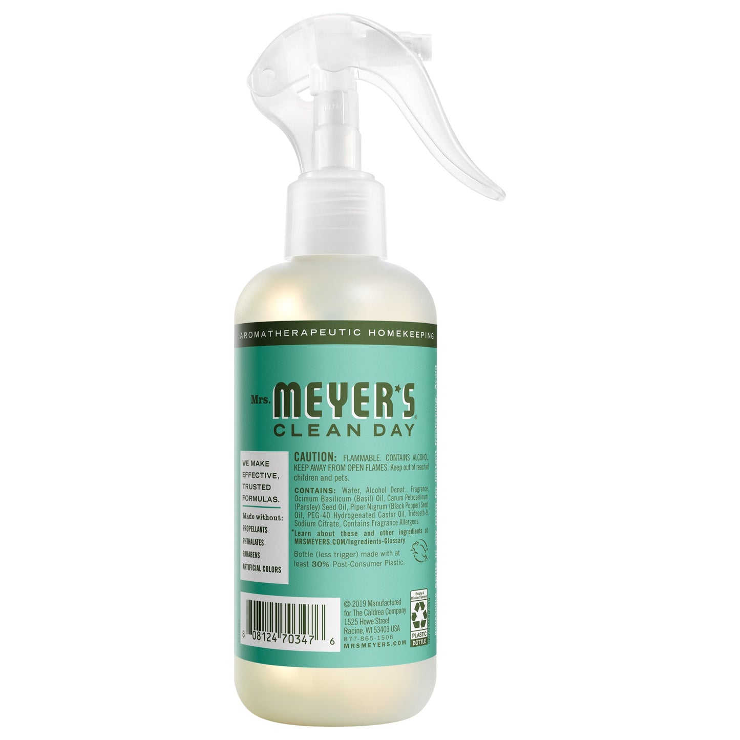 Mrs. Meyers Basil Room Freshener - for Convenient Home Fragrance