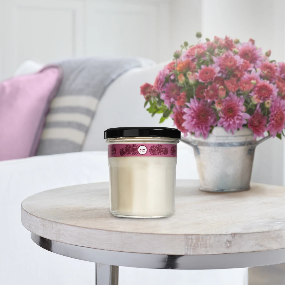 Mrs. Meyers Mum Soy Candle Large - for Convenient Home Fragrance
