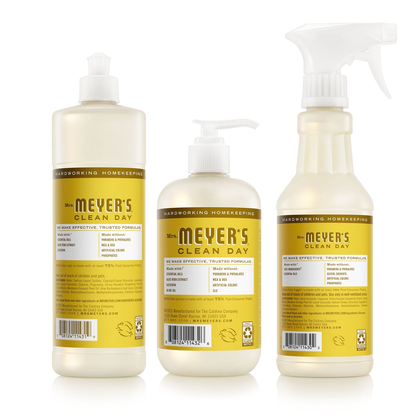 Mrs. Meyers Daisy Kitchen Basics Set - for Convenient Hand Care