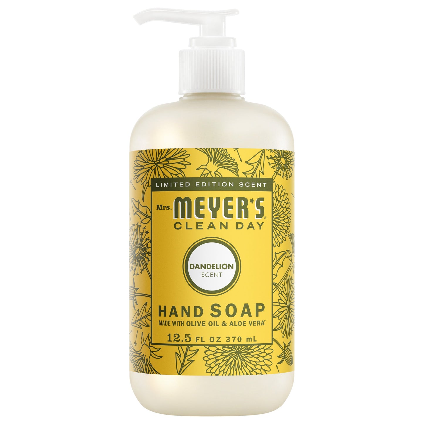 Mrs. Meyers Dandelion Liquid Hand Soap - for Convenient Hand Care