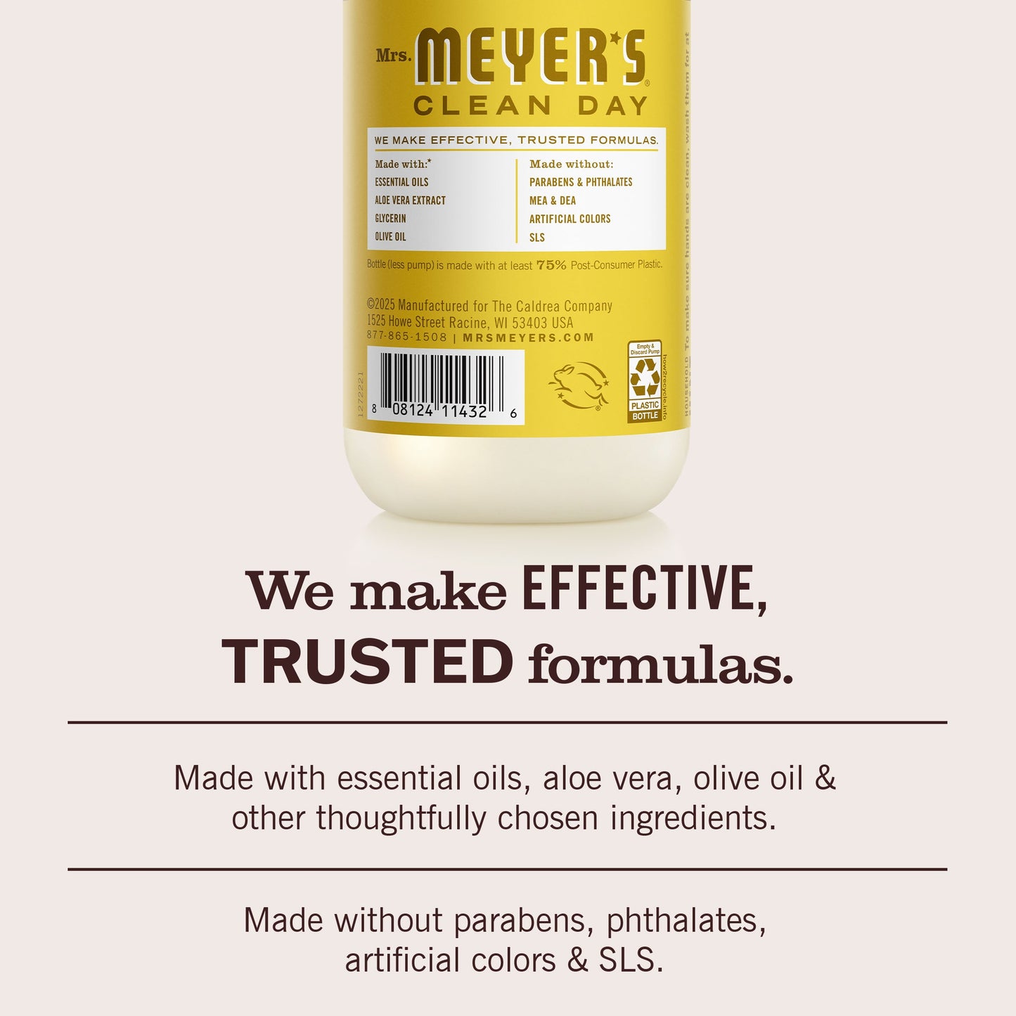 Mrs. Meyers Daisy Liquid Hand Soap - for Convenient Hand Care
