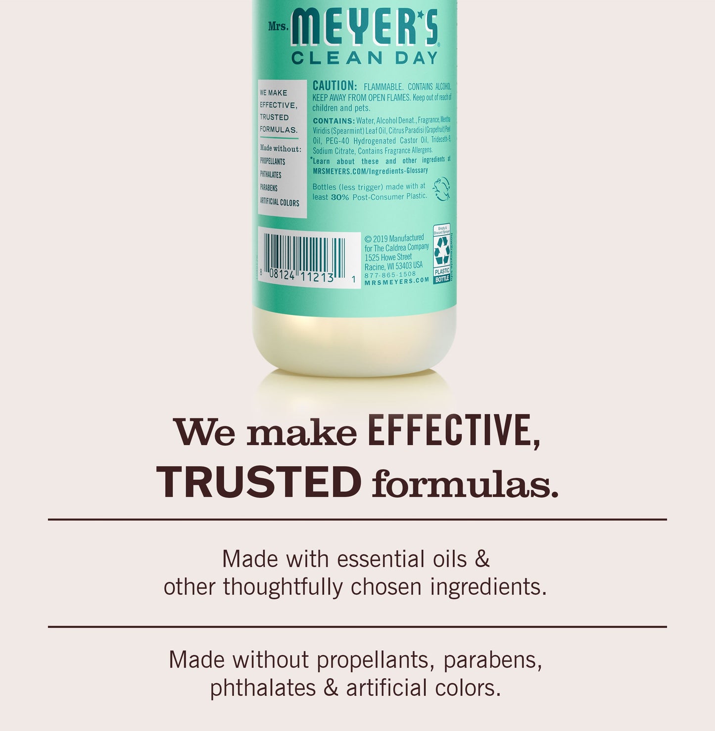 Mrs. Meyers Mint Room Freshener - for Convenient Home Fragrance